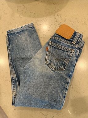 Vintage Kid’s Levi Jeans Orange Tab (size unknown)